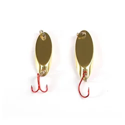 New 1pcs Lure Spoon Fishing Lures Pesca Wobblers Spinner Baits Shads Sequin Metal jigging For Carp Fishing Topwater Isca Bass
