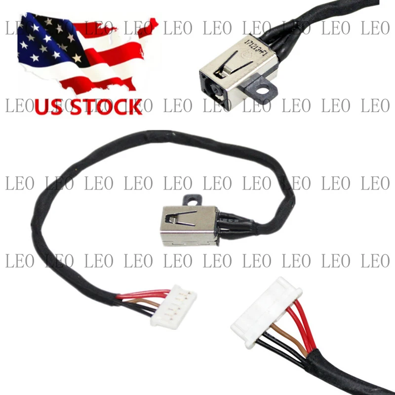 

SS AC DC Power Jack Cable Connector For Dell Inspiron 15 3552 3558 0RYX4J (17.5CM)