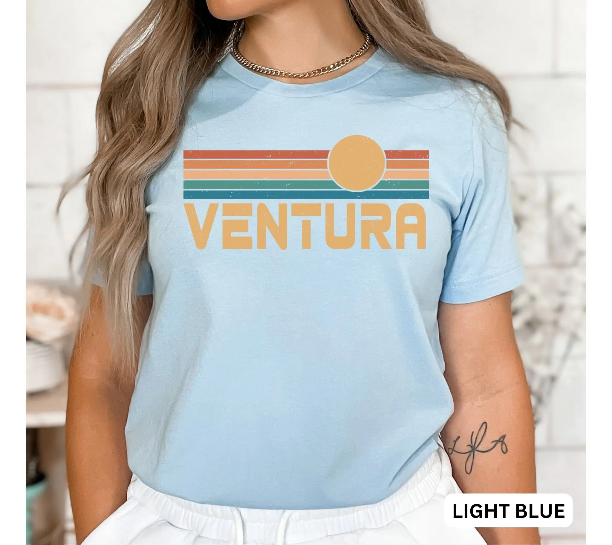 Ventura T Shirt California Souvenir Road Trip Cali Pacific Coast