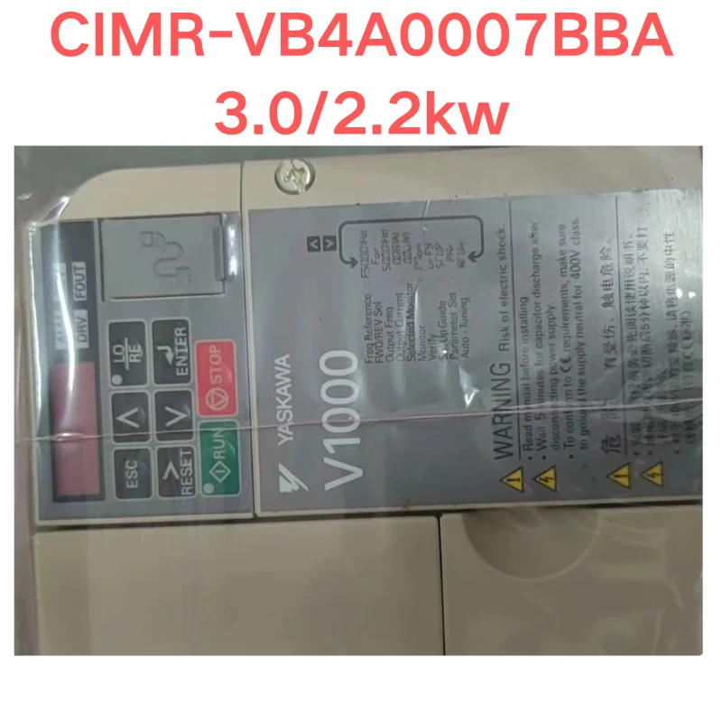 Second  barnd-new  Yaskawa  CIMR VB4A0007BBA  3.0/2.2kw test OK