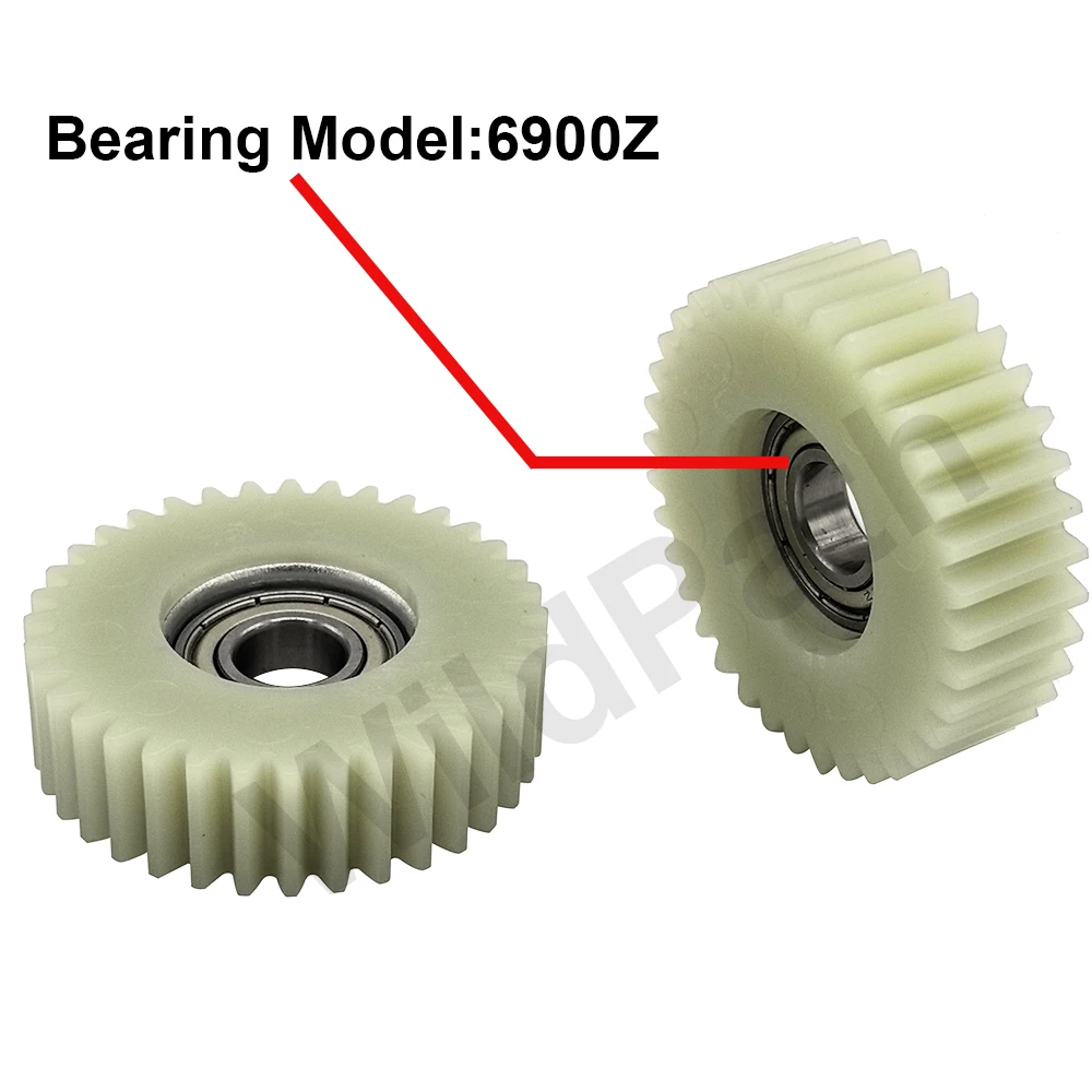 

E-bike Accessories 47.3x13.5mm 36T Electric Bicycle Planetary Gears with 10mm 6900Z Bearings Wheel Hubs Bike Nylon Tooth Gear