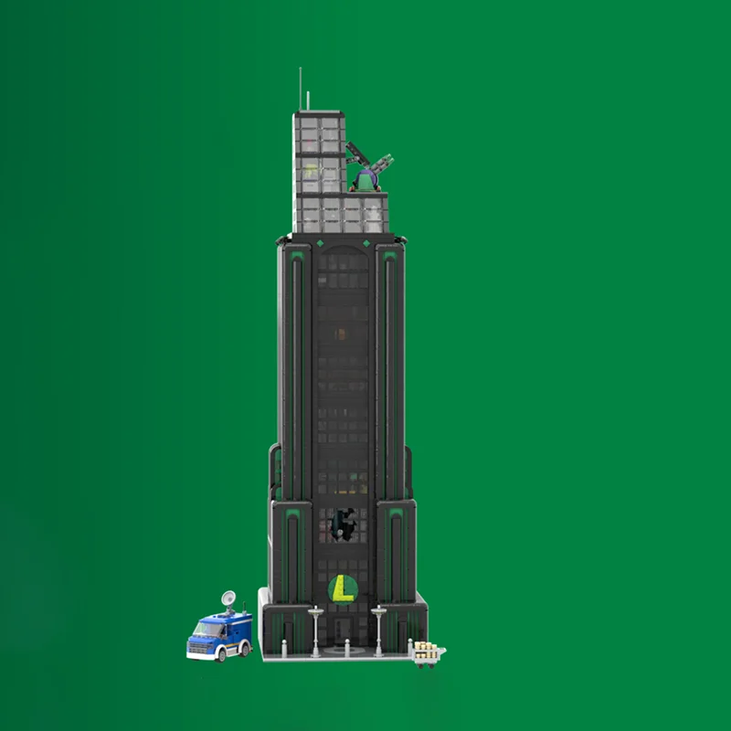 Briques de construction Moc, tour de construction, film célèbre (modulaire), blocs technologiques, ensemble de noël, jouet à monter soi-même, cadeaux de construction
