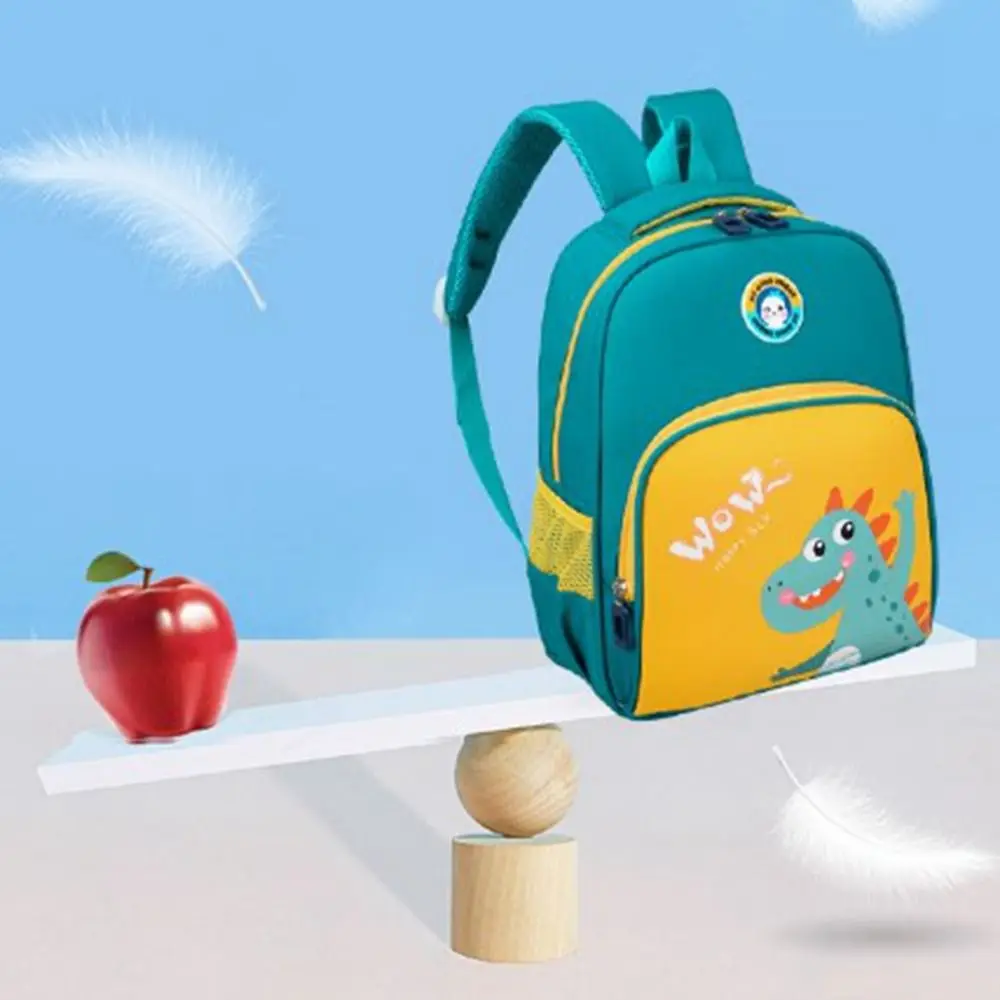 Grappige Schattige Cartoon Dinosaurus Rugzak Lichtgewicht Dinosaurus Patroon Kinderen Schooltas Ademende Kleuterschool Schooltas Jongen