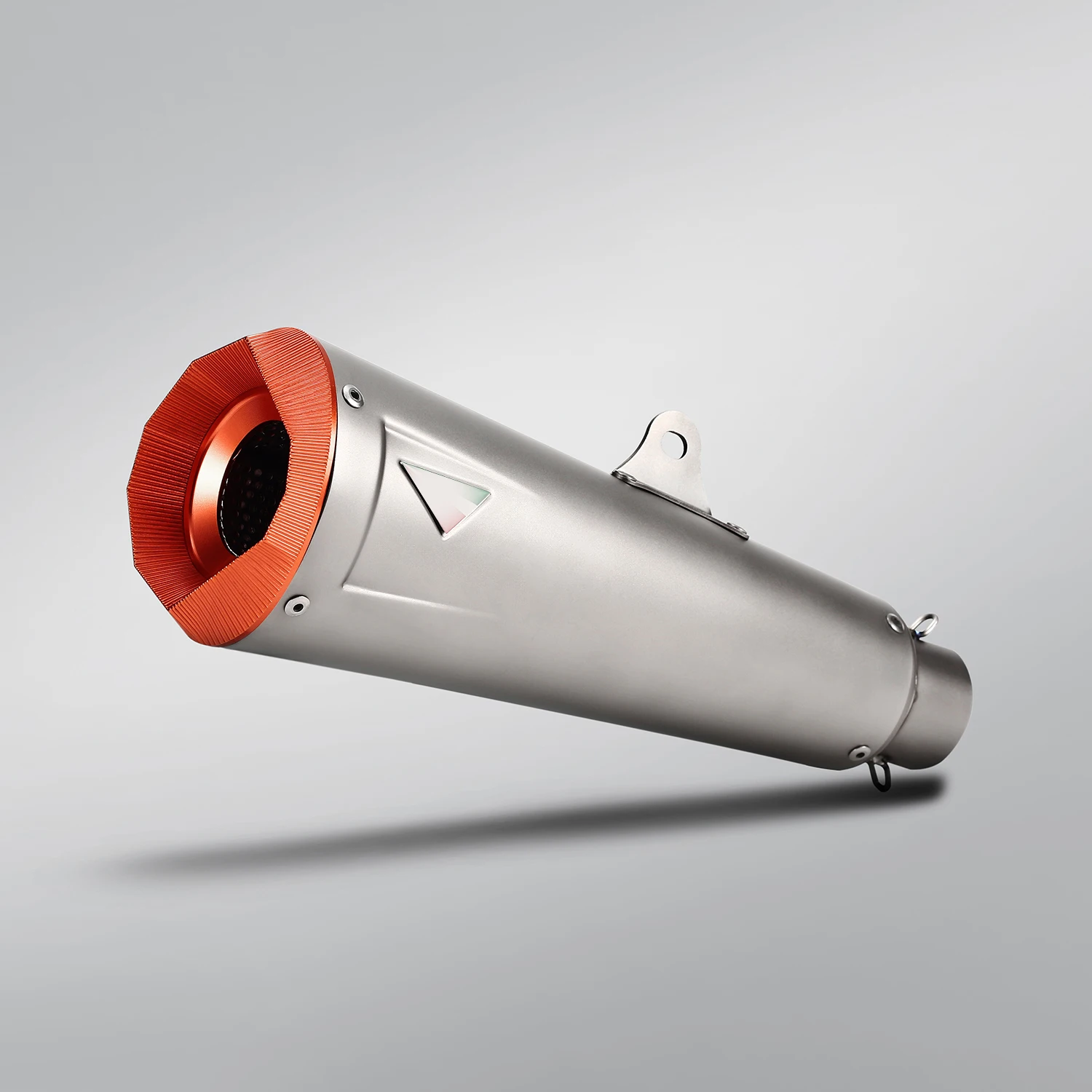 

ellipse Universal Moto Exhaust Pipe tail end Modification Muffler Escape Slip-On Link Compatible Various Tailpipe adapter suitab