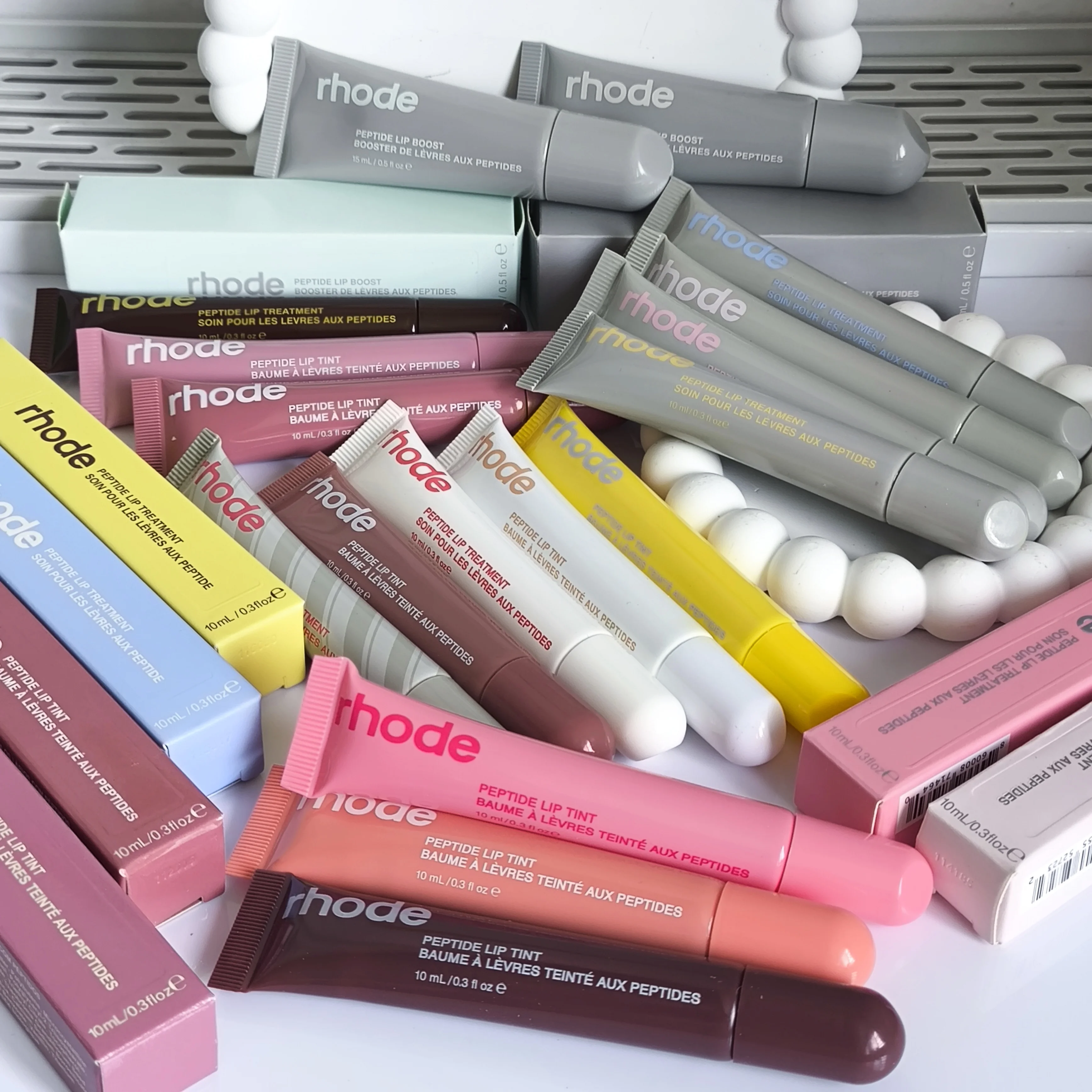 Brand Makeup 29 Colors Lip Gloss Lip Gloss New Lip Boost Two Colors Unscented&Sugarmint New Powder Blusher Candy Apple Teacup