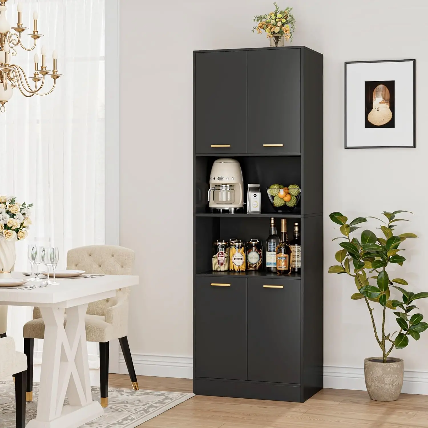 Kitchen Pantry Cabinet, 71