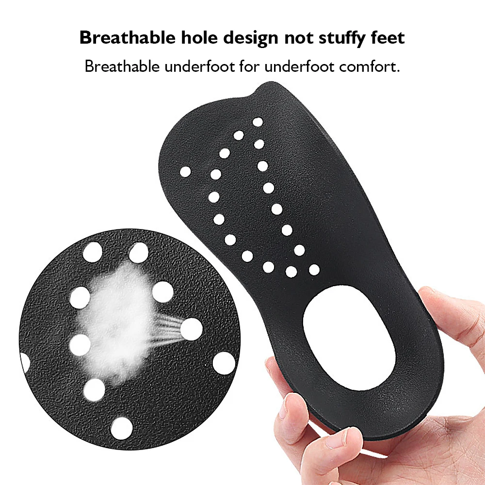 Flat Foot O-shaped Leg Arch Support Plantar Fasciitis Shoes Orthotic Pad Unisex XO-Legs Flatfoot Orthotics Large Size Insole For