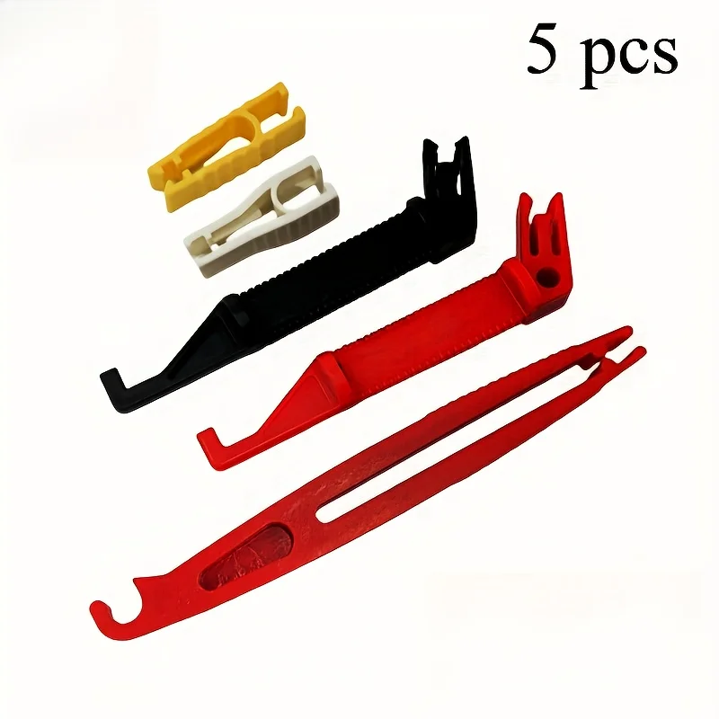 5Pcs Car Fuse Puller Tool Mini Fuse Puller Blade Fuse Remover Extractor Removal Security Accessories Hand-held Disassembly Tool