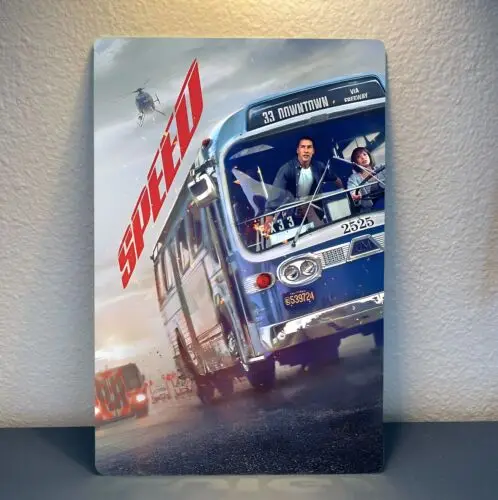 Speed Movie Metal Poster - Collectable Tin Sign - 20x30cm