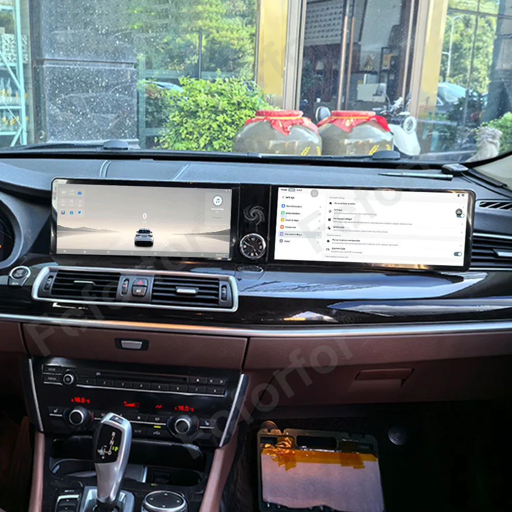 

Qualcomm 12.3" HD Screen Car Radio CarPlay Android 13 For BMW 5 Series GT 2009-2017 CIC/NBT Multimedia Player GPS Navigation