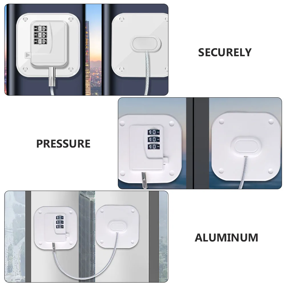 كلمة المرور الأبيض مربع الثلاجة السلامة لخزانة درج الثلاجة باب حريزعلى الأطفال مزيج مشفرة قفل أمن البلاستيك
