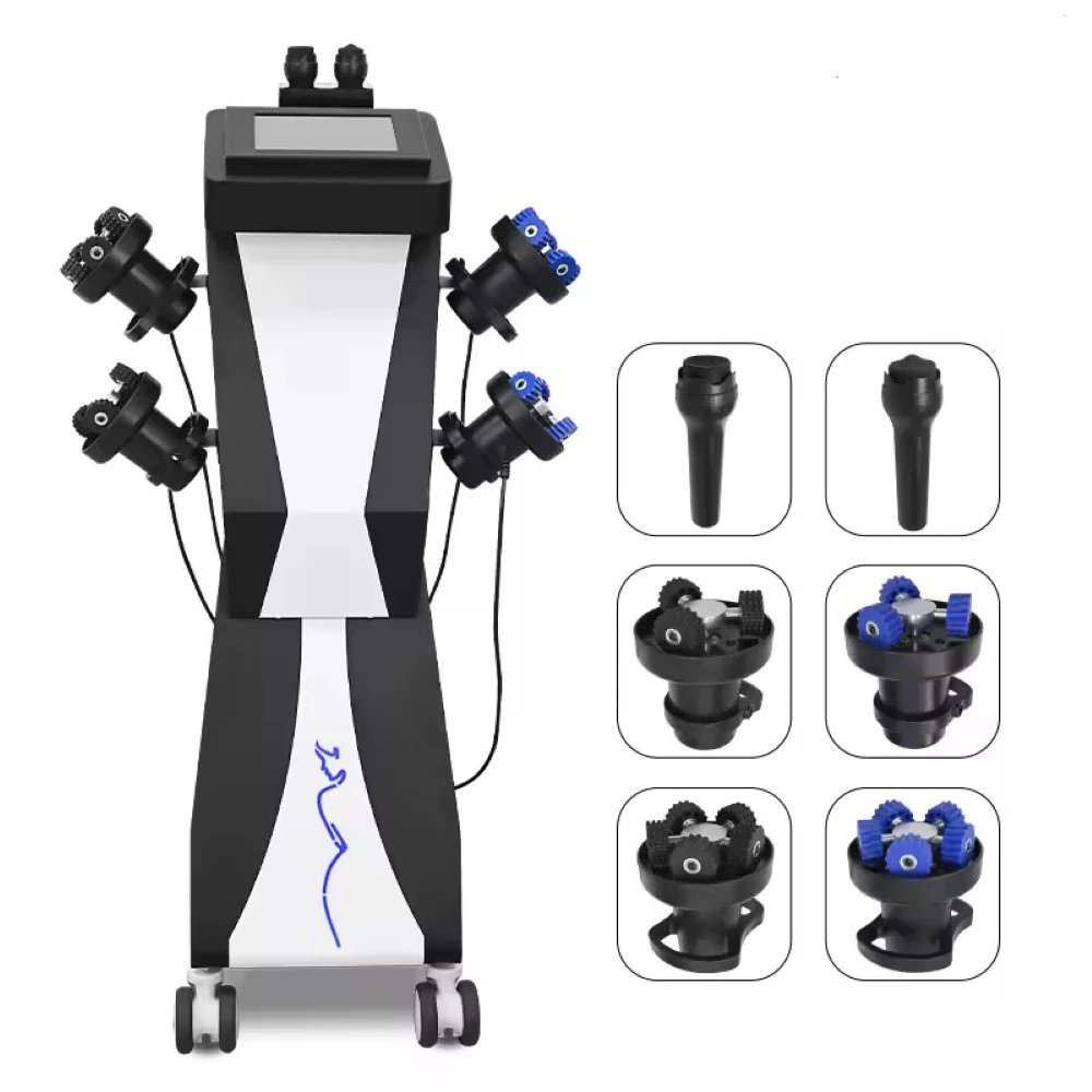 

6IN1 G12 Вибрационный массажный роликовый аппарат для фитнеса, внутренний ролик, вибрационный массажер на 360°, расслабление мышц, подтяжка ягодиц, лифтинг лица, спа