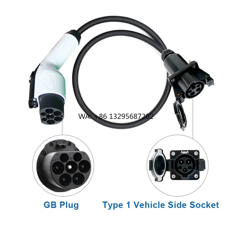 

Electric Vehicle 32 Amp 1 Phase Ac Car Charger T1-Gb Ev Car Charging Adapter