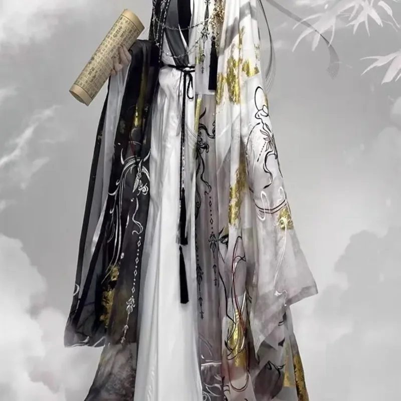 Chinese Traditional Hanfu Costume Woman Ancient Han Oriental Princess Dress Lady Elegance Tang Dynasty Dance Wear5;c,6's.2;b'8,