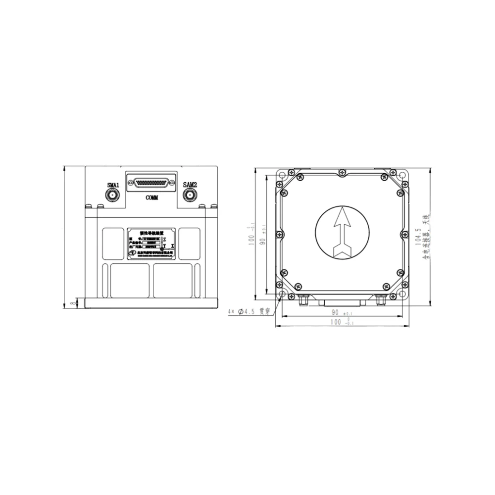 نظام الملاحة المتكامل بالقصور الذاتي من الألياف الجيروسكوب