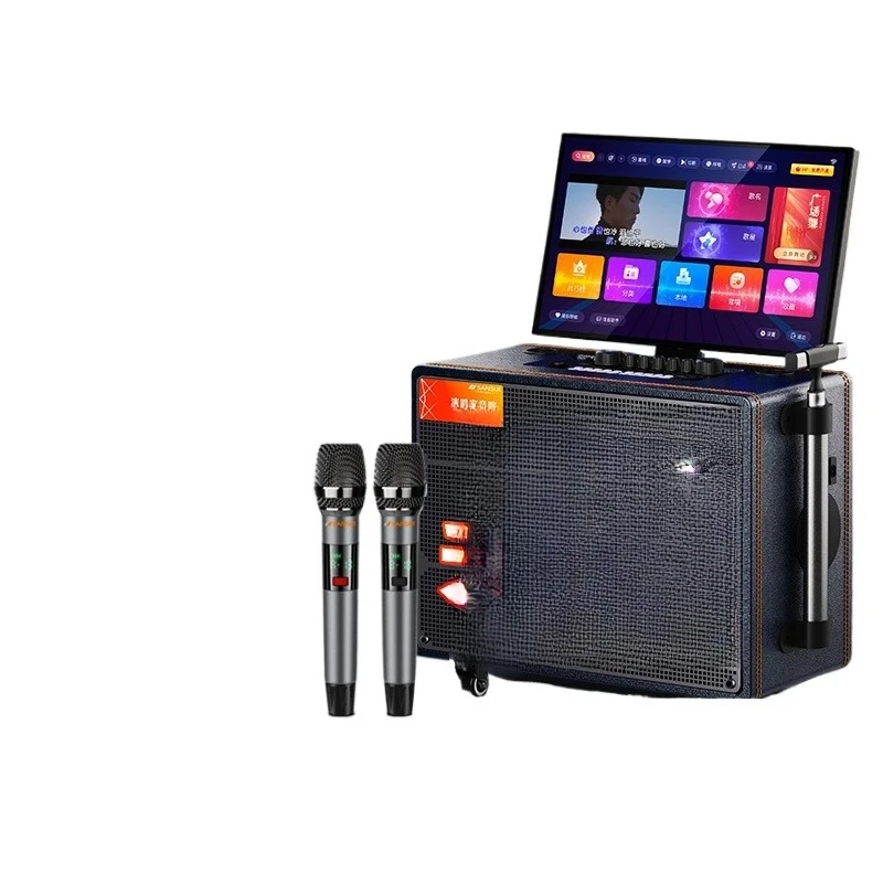 

Outdoor mobile square dance audio with display screen heavy bass
