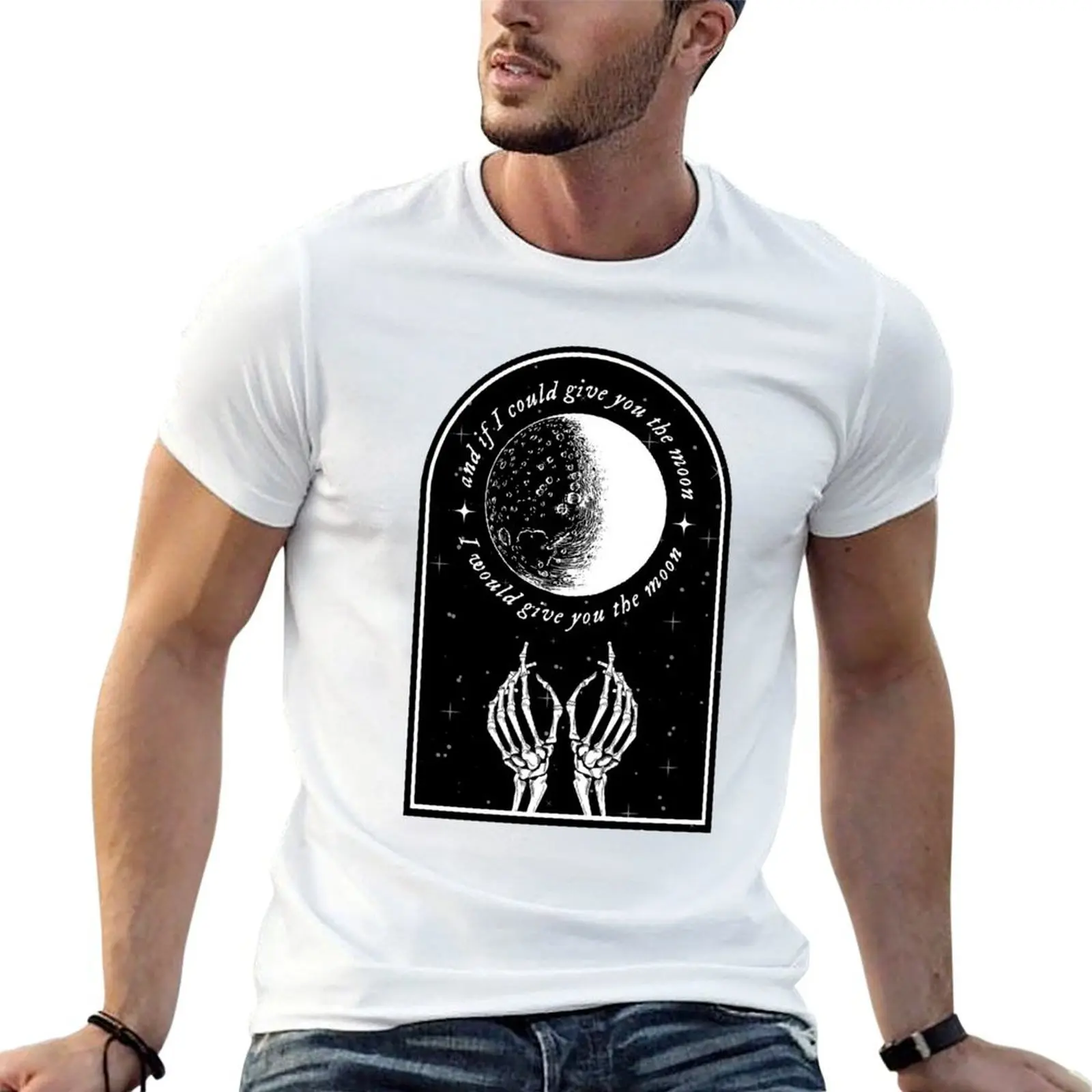 

give you the moon T-Shirt essential t shirt cotton t shirts high quality man t shirt cotton T-shirt