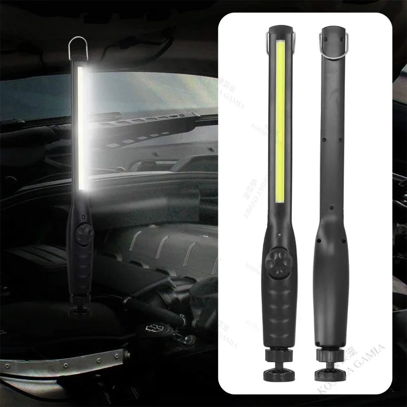 

Перезаряжаемый USB-фонарь COB LED, портативный, с магнитом, для осмотра, для дома, мастерской, ремонта автомобилей, кемпинга, экстренных случаев, прочный