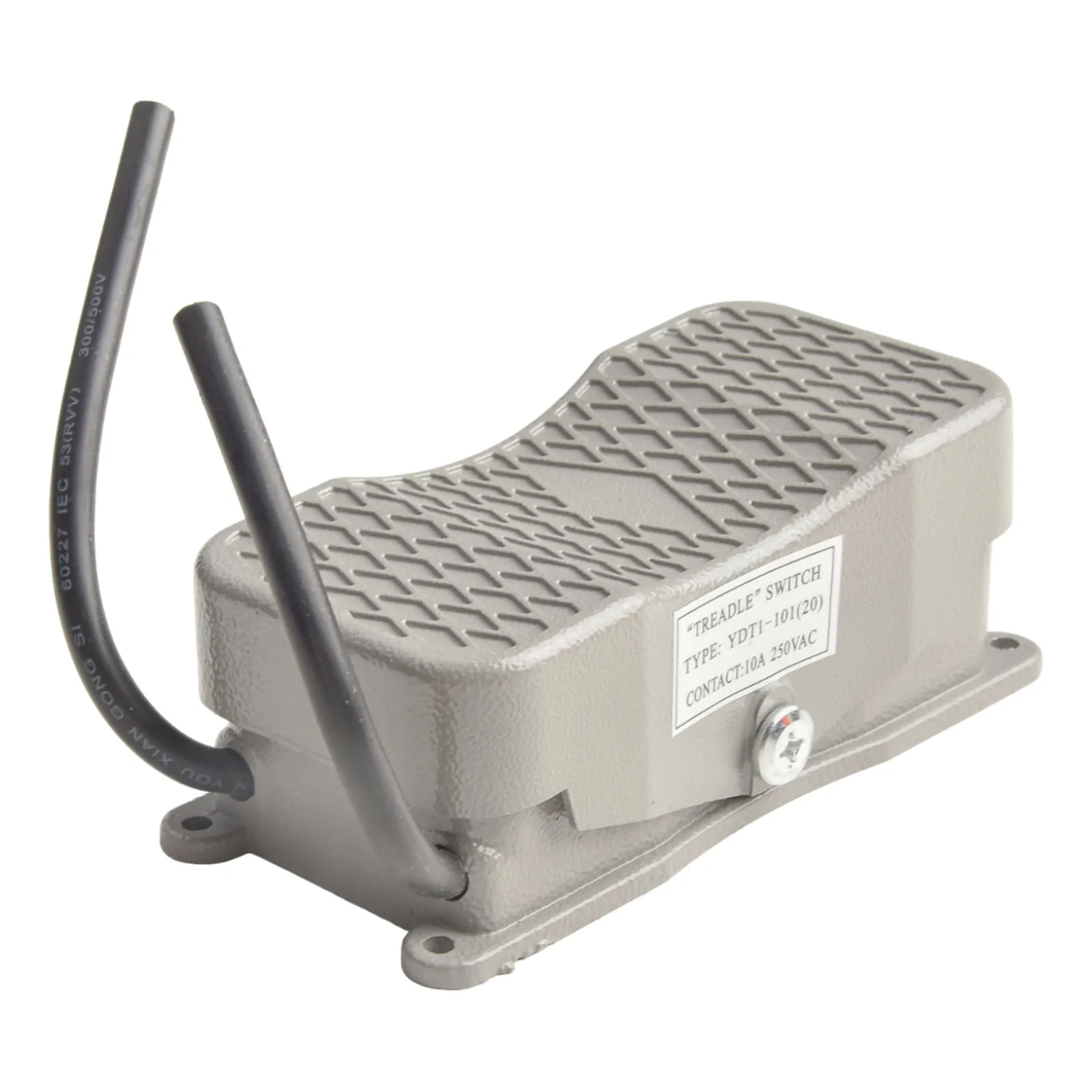 

Промышленный ножной переключатель YDT120 с противоскользящим покрытием и прочной конструкцией, подходит для частого использования в производственных условиях, 220В