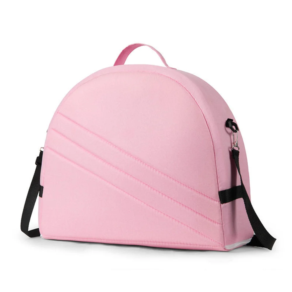 سرير أطفال محمول قابل للطي مضاد للسحق مع ناموسية، مرتبة مريحة، سرير سفر لاستخدام التخييم المنزلي لحديثي الولادة #2