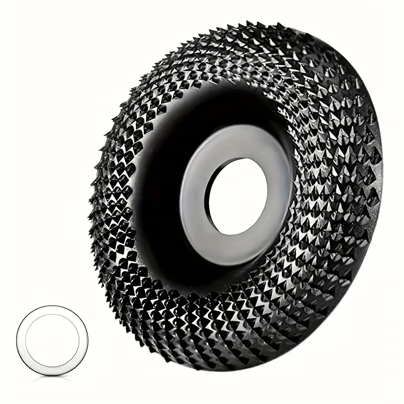 

125mm Angle Grinder Disc Wood Carving Disc 22mm Bore Sanding Grinding Wheel for Woodworking Shaping Polishing