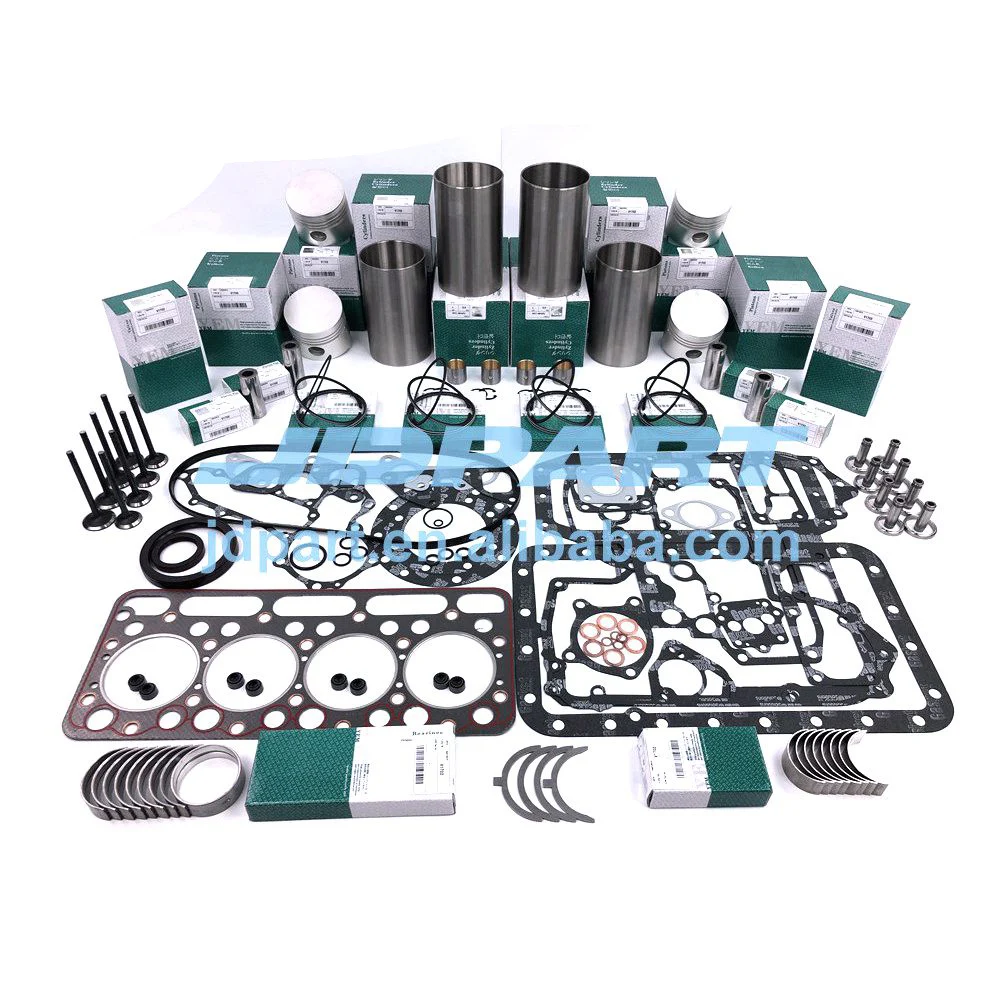 Excellent Quality V1702 V1702A Kh90 L355Dtss 743 Overhaul Rebuild Kit Fit Kubota Engine Parts