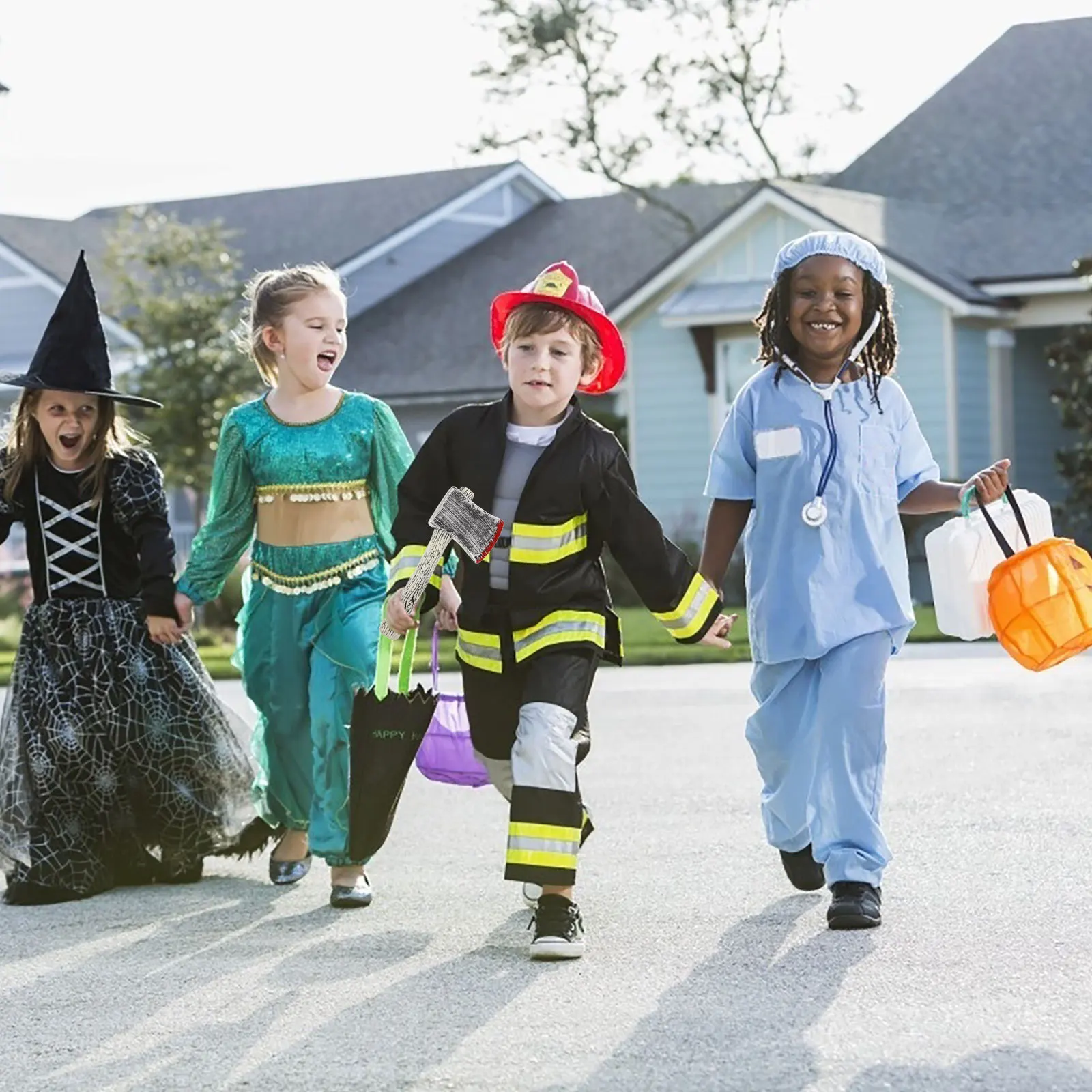 

Prop For Halloween Cosplay Axe Decorative Fake Axe Halloween Party Favor Role Play Accessory