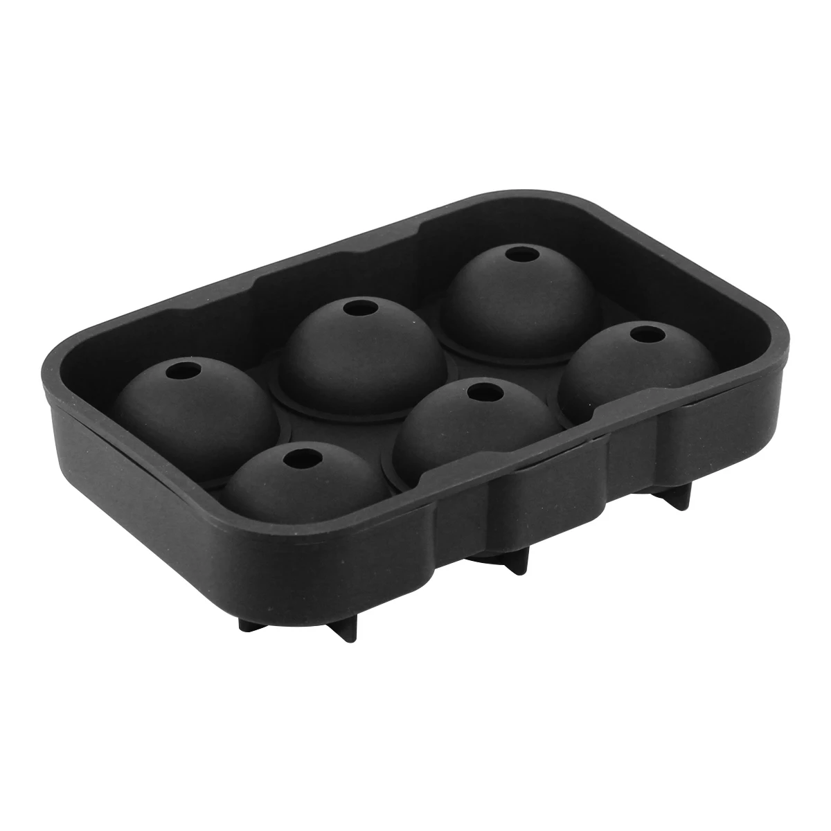 2024 Large Ice Cube Maker For Whiskey Cocktails and Homemade Keep Drinks Chilled Ice Mold  6 Grid Round Square Ice Cube Ball