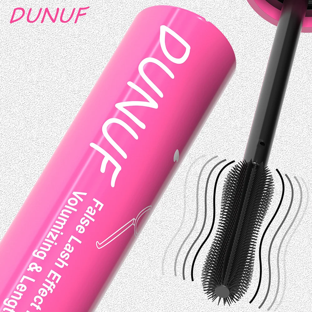 1 pz mascara per ciglia in fibra impermeabile per ciglia ricci spesse arricciatura duratura perfetta per l'uso quotidiano e l'allenamento ciglia di lunga durata