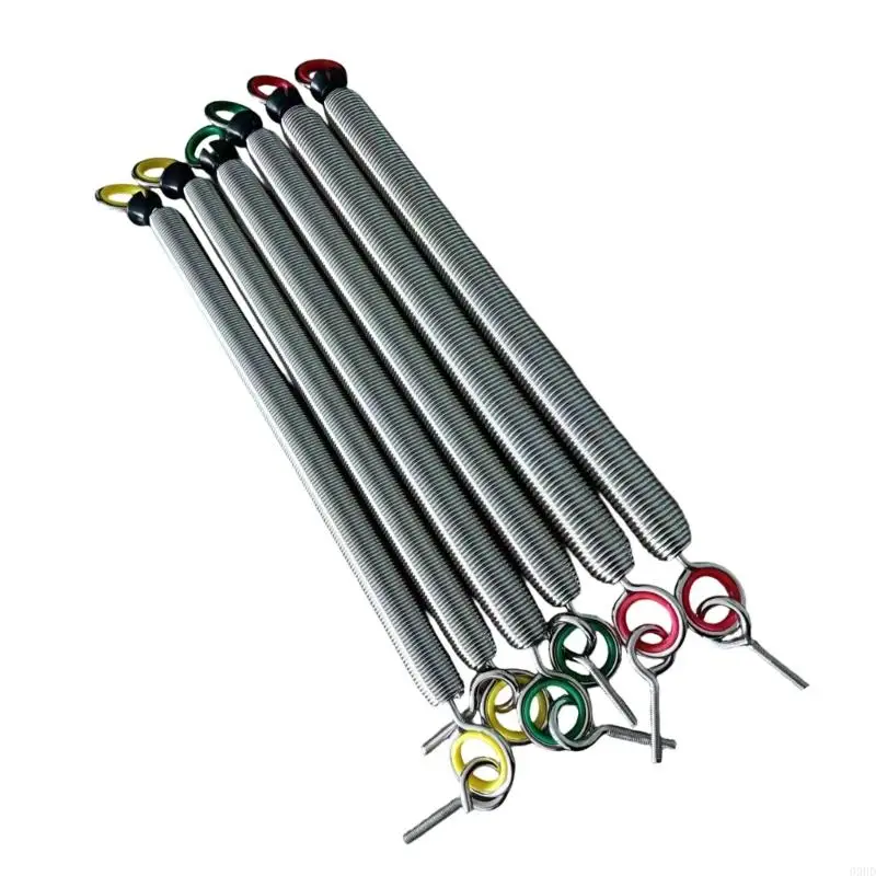 6 Stück professionelles Design Pilates-Federn, hochfester Stahl, Ersatzfedern für Krafttraining, 69HD – Detail 10
