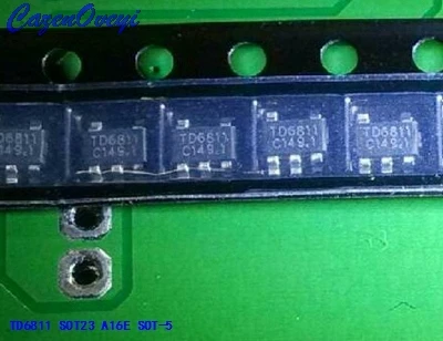 10pcs/lot TD6811 A16E SOT-23-5 In Stock