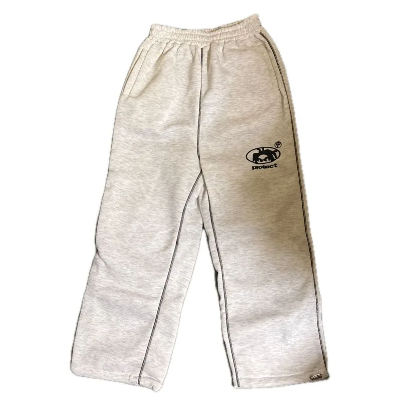 

Women Y2K Casual Pants Harajuku Korean Style Cotton Solid Color High Waist Baggy Loose Fit Comfort Streetwear Fashion Trendy