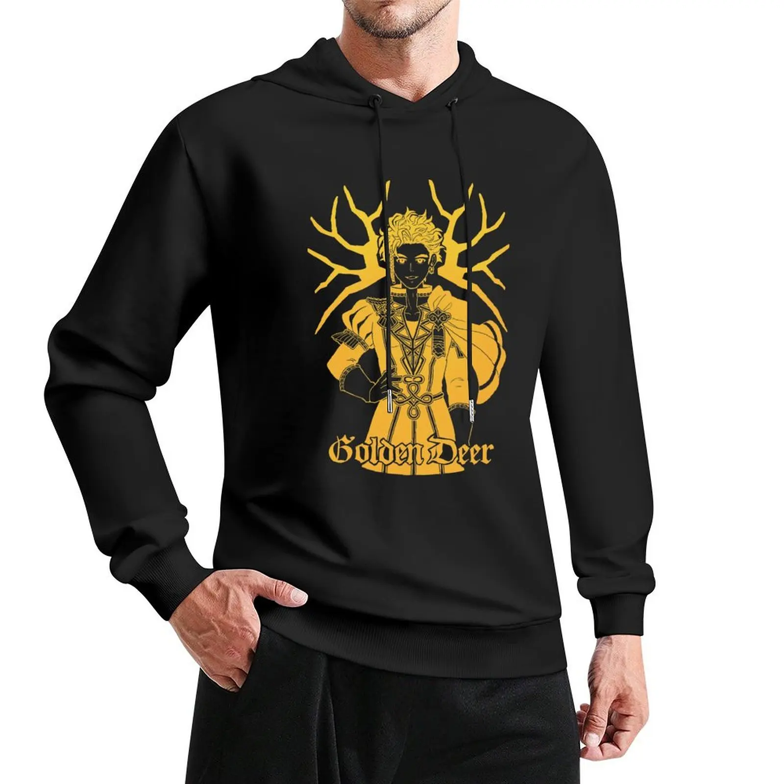 

Golden Deer Pullover Hoodie autumn jacket men men clothes men's hoodie sweatshirt