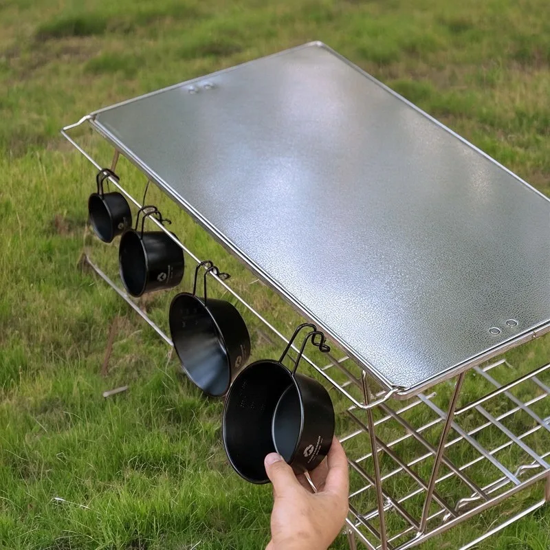 

Стол для кемпинга CAMPINGMOON T-2355: многофункциональный, тактический, складной, устойчивый к ржавчине, прочный, с системой IGT
