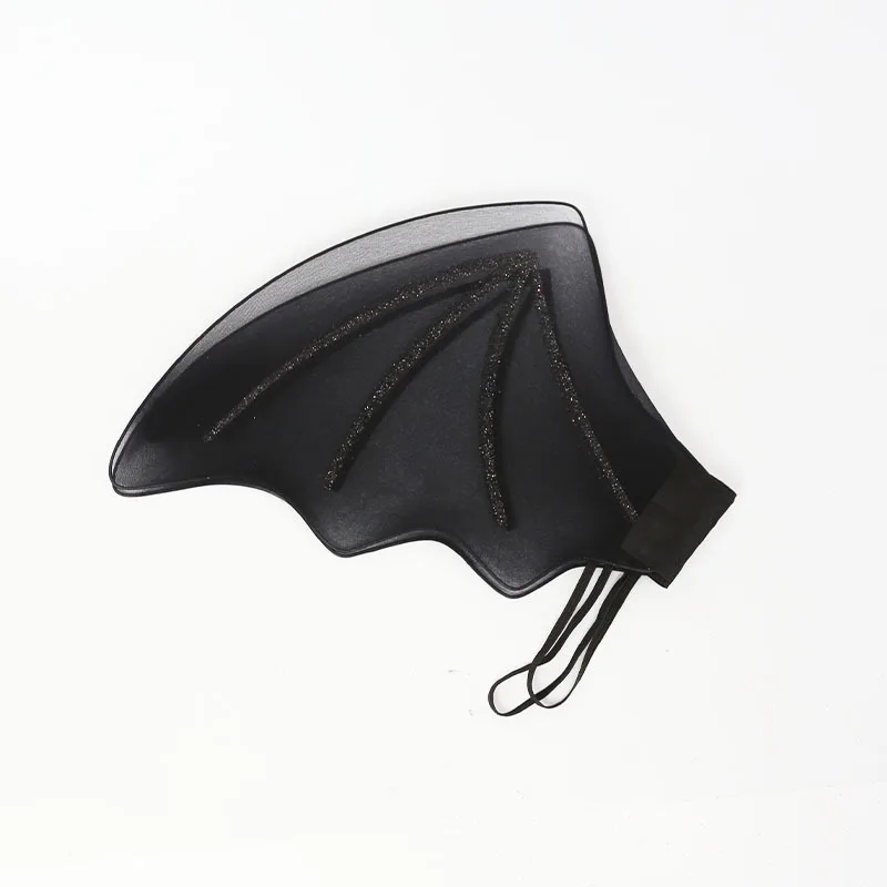 Ailes de chauve-souris noires de démon d'Halloween, accessoires de cosplay, accessoires de performance de fête, accessoires de costume de jeux d'anime, nouveau, 2022