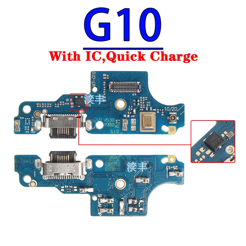 Usb Dock Charger for Motorola Moto Connector Ports G9 G100 G200 G30 G40 G50 G60 G60S Power Plus Play Charging Board Module Flex