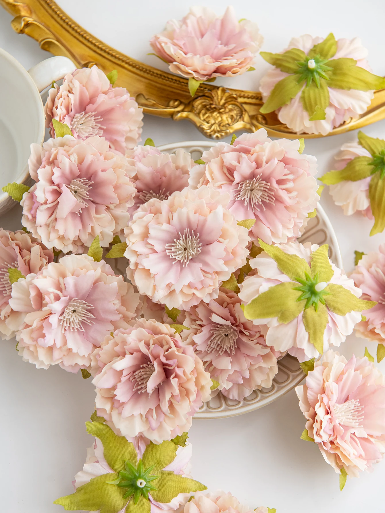 5/10 Stück künstliche Seidenblumen, günstige Pfingstrosenköpfe, Heim-, Hochzeits-, Garten-, Party-, Festival-Dekoration, DIY-Geschenkbox, Scrapbook-Bastelartikel, Bestseller – Detail 3