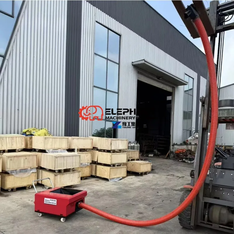 Secondary Construction Column Pump Feeding Machine Spiral Construction Column Concrete Delivery Pump
