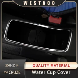 Car Console Water Cup Frame for Chevrolet Cruze Sedan Hatchback 2009 - 2015 Sticker Decoration Trim Interior Accessories