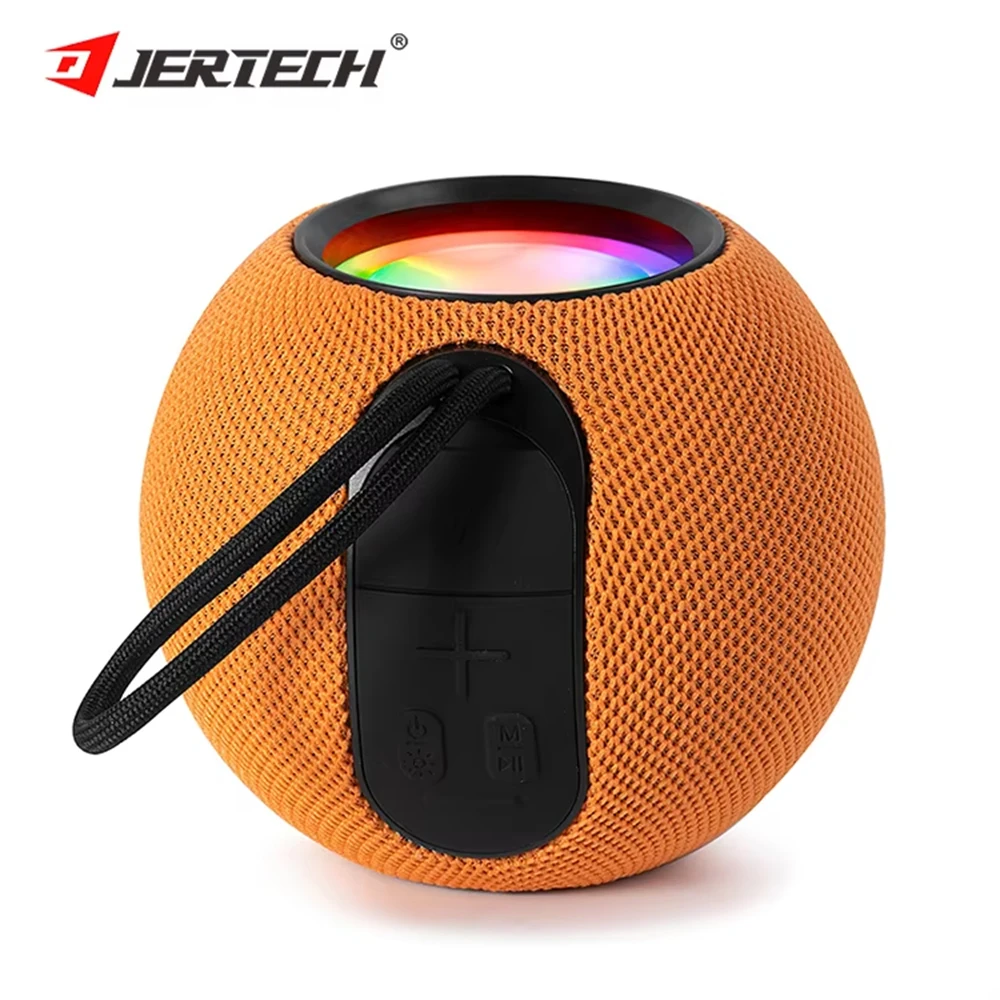 

VN131 Round Play 8-Hour RGB Waterproof Bluetooth Speaker Outdoor Portable Mini Size Wireless Bluetooth Speaker