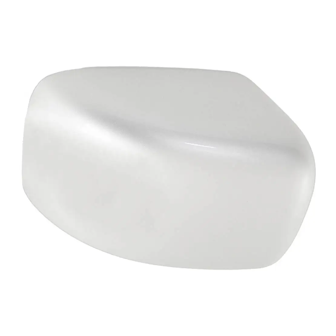Car Left Side Rearview Mirror Cover Cap Door Wing Mirror Trim fit for Jeep Renegade 2015-2017 2018 2019 2020 2021 2022 White ABS