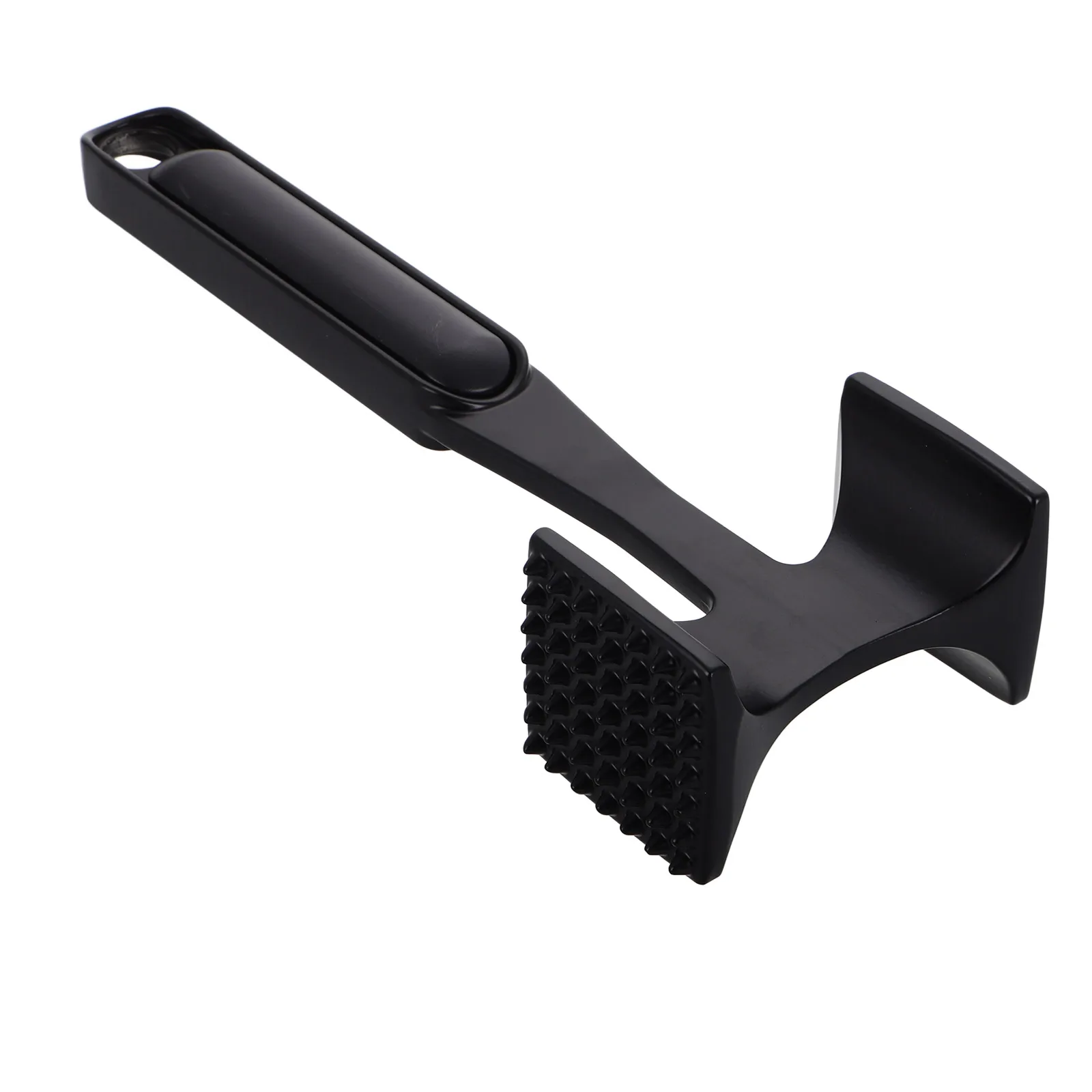 

Double Sided Meat Hammer Mallet Chopper Steak Pounder Tenderizer Black Kitchen Tool for Chicken Beef Turkey Pounder Smasher