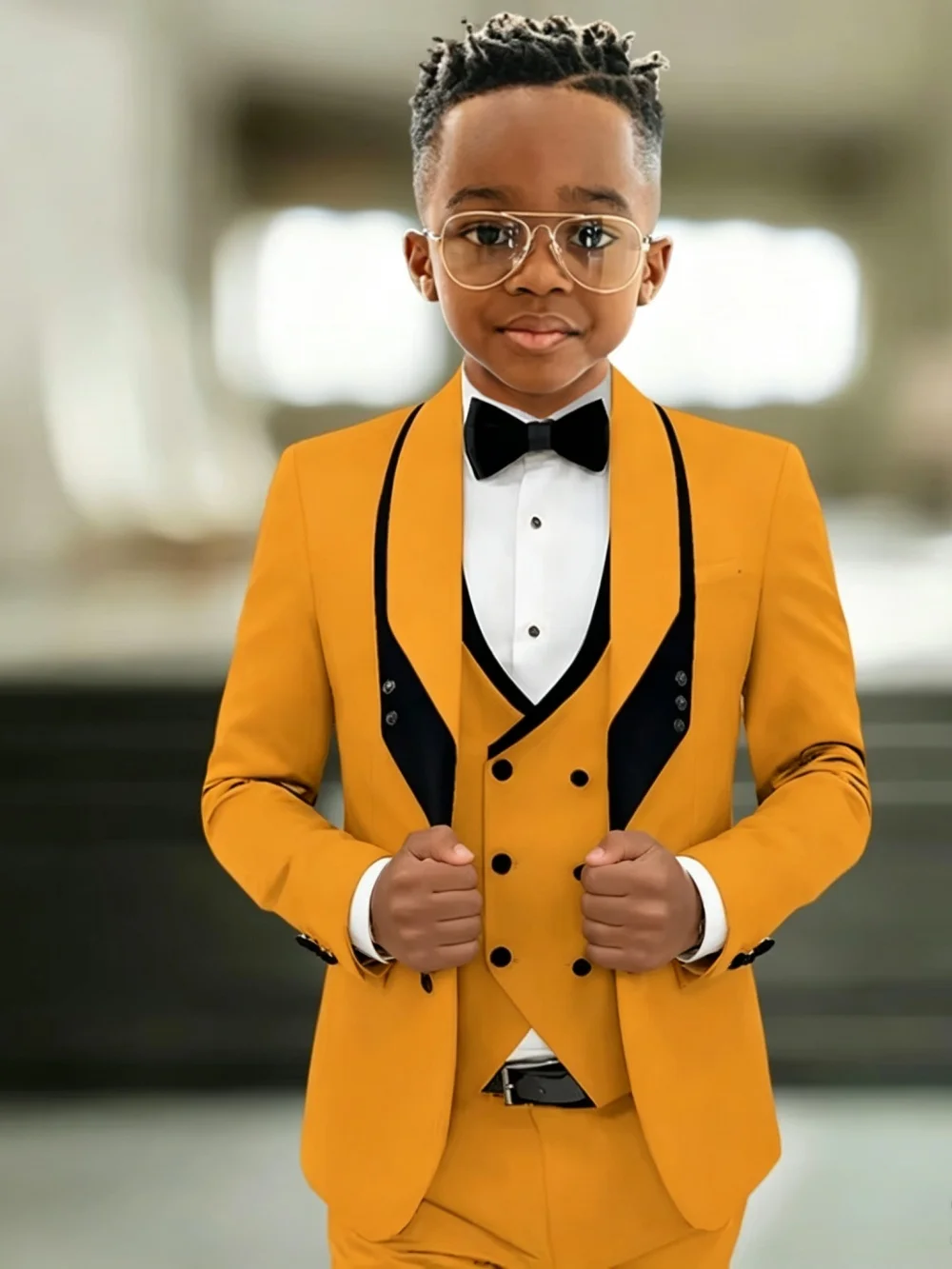 Txjojn New Boys Homecoming Suits 3 Pieces Piano Performance Wear High Quality Kids Formal Suit Set Wedding Party Outfit 2-20T