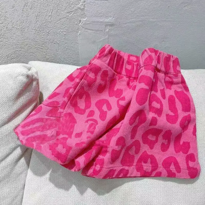 

Girls' Pants Summer Shorts Children's Thin and Trendy Loose Korean Version Girls' Outerwear Pants Children's Baby Shorts