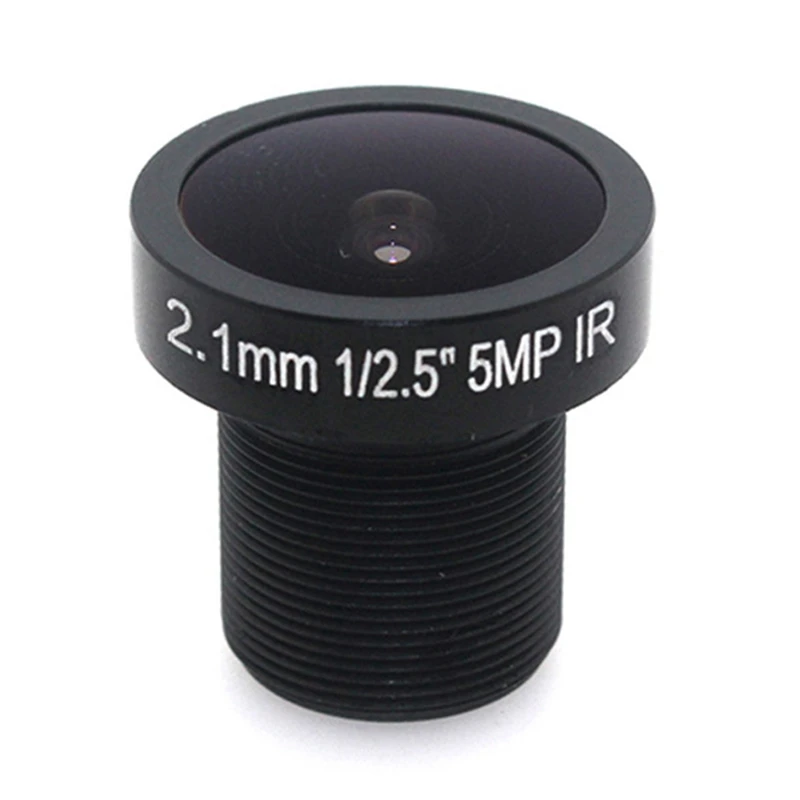 Fisheye Lens 2.1mm 5MP Lens Wide Angle Lens HD Network Lens 180 Degree Wide Angle of