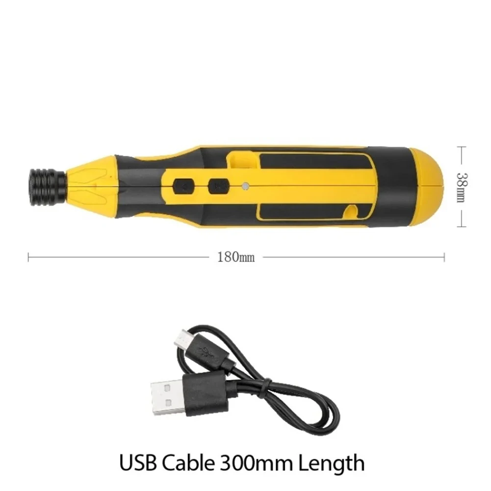 4V Draadloze Elektrische Schroevendraaier Boor Bit Kit Lithium Batterij Usb Oplaadbare Koppel Schroevendraaier Elektricien Reparatie Tool