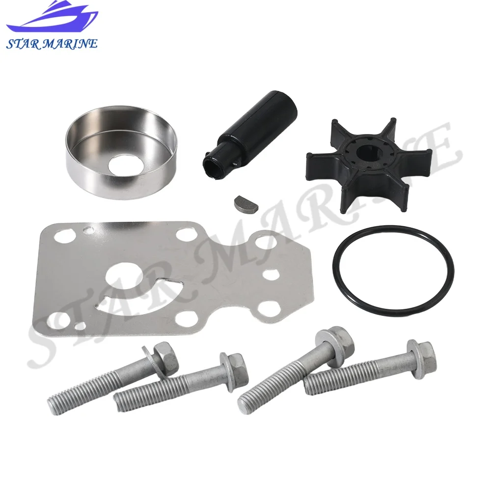 

68T-W0078 For Yamaha 4 Stroke 6HP 8HP 9.9 HP Water Pump Impeller Service Kit Sierra 18-3450 Outboard Motor 68T-W0078-00-00