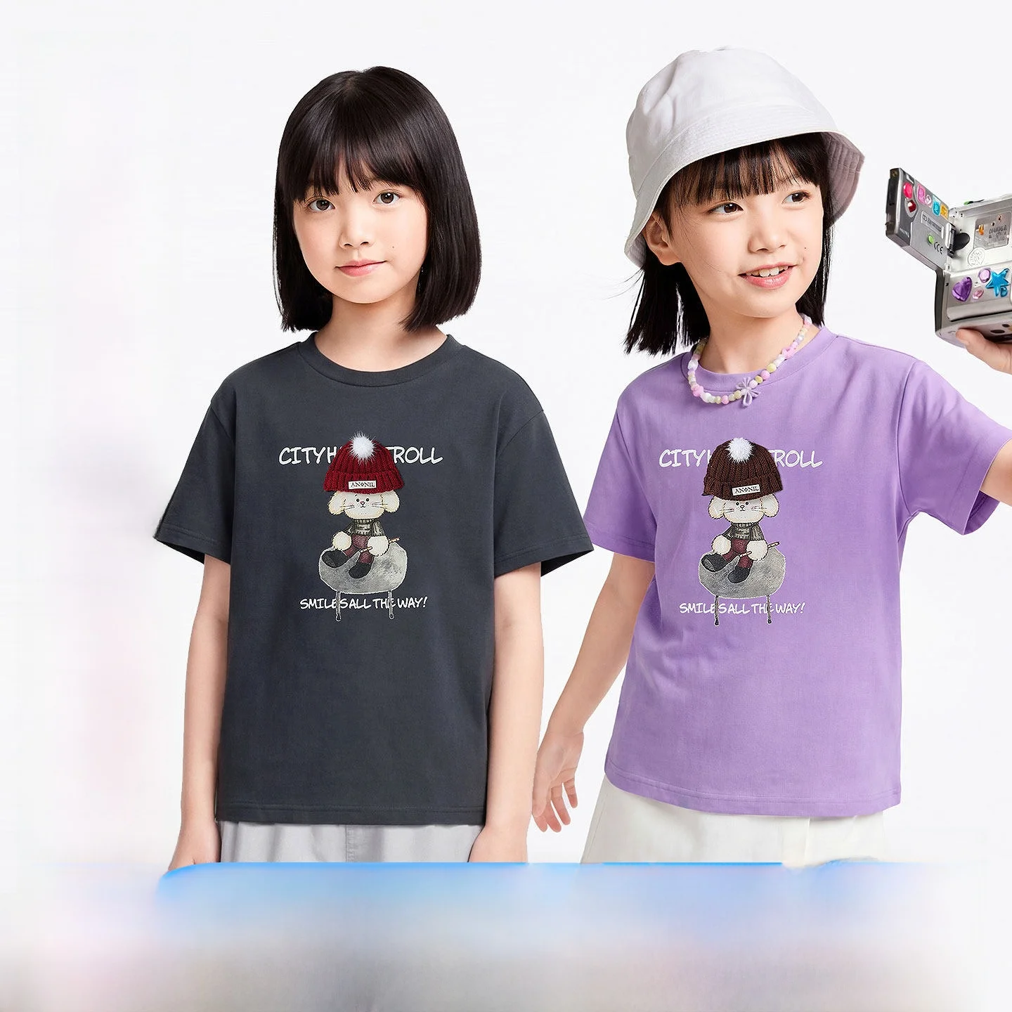 t-shirt-girocollo-a-maniche-corte-annil-per-bambina-fresca-e-confortevole-top-sportivo-casual-per-l'estate-nuovo-stile-dolce-fresco-e-versatile