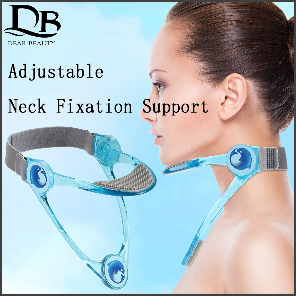 Foldable PC TPU Adjustable Cervical Collar Neck Fixation Support Frame Prevent Bowing Shoulder Neck Cervical Spine Correction