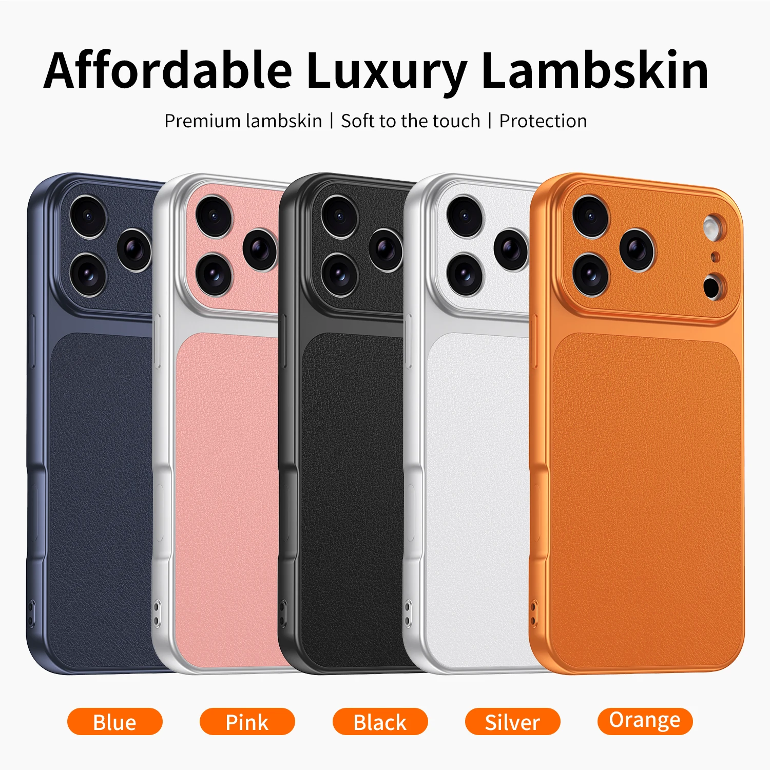 Leather Texture Case for iPhone Air 17 17e 16e 16 15 14 13 1